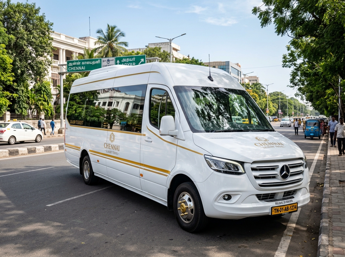 21 Seater Premium Bus Chennai